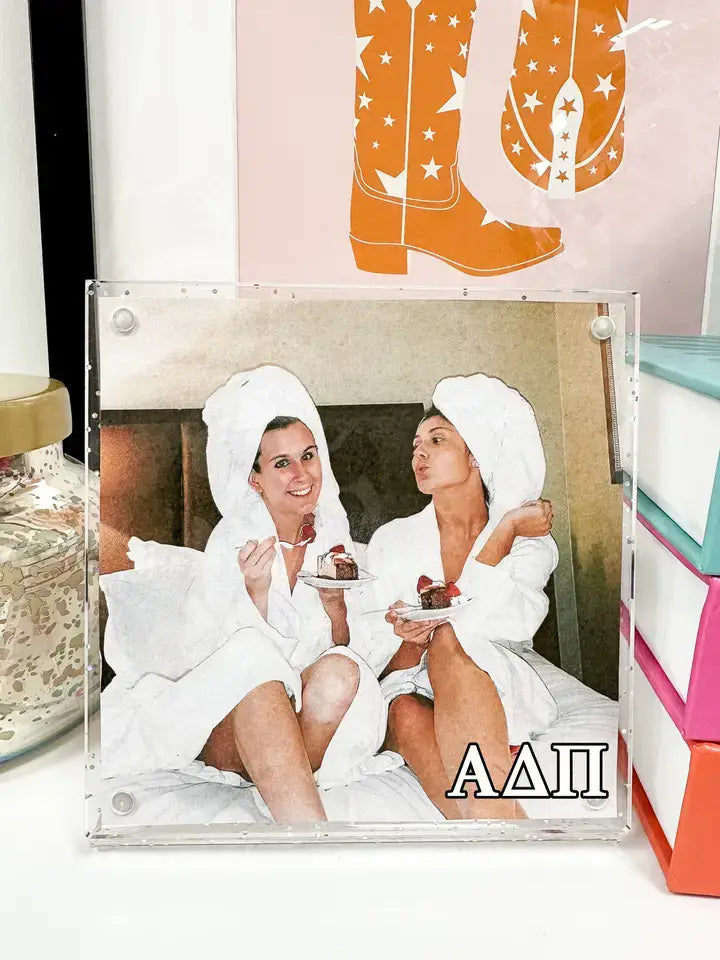 Glitter Sorority Picture Frame