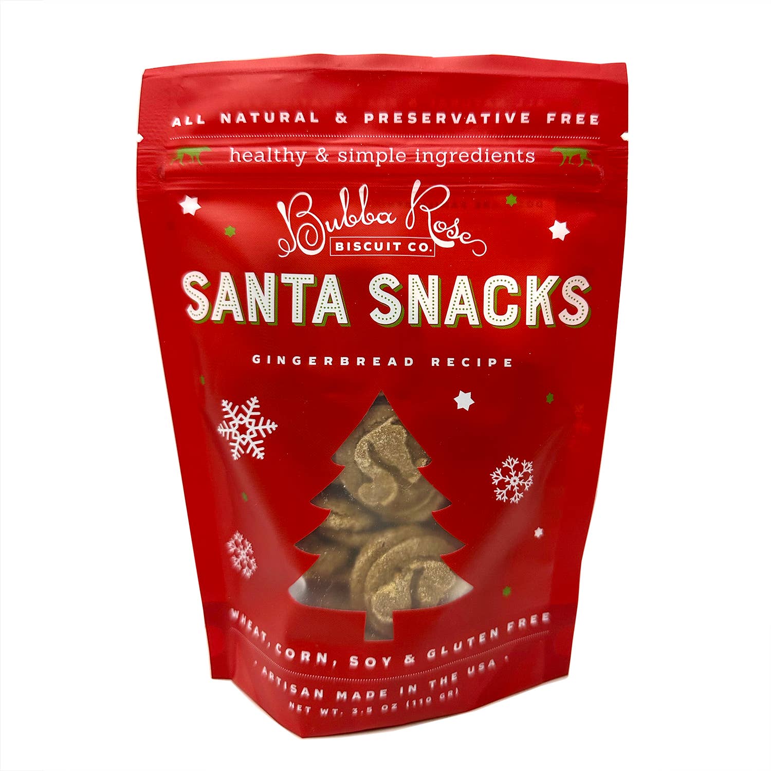 Santa Snacks Biscuit Bag