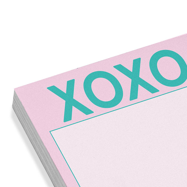 XOXO Sticky Note (Pastel Version)