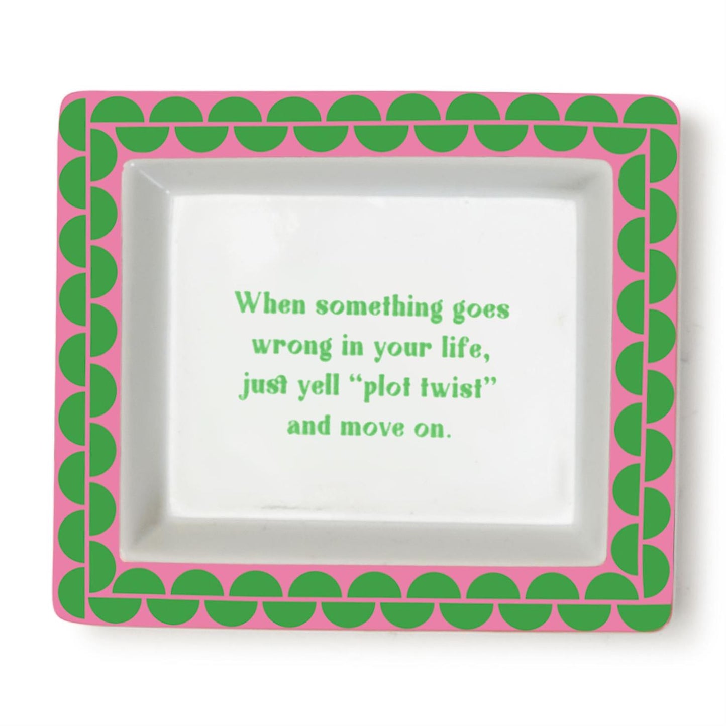 Wise Saying Tray