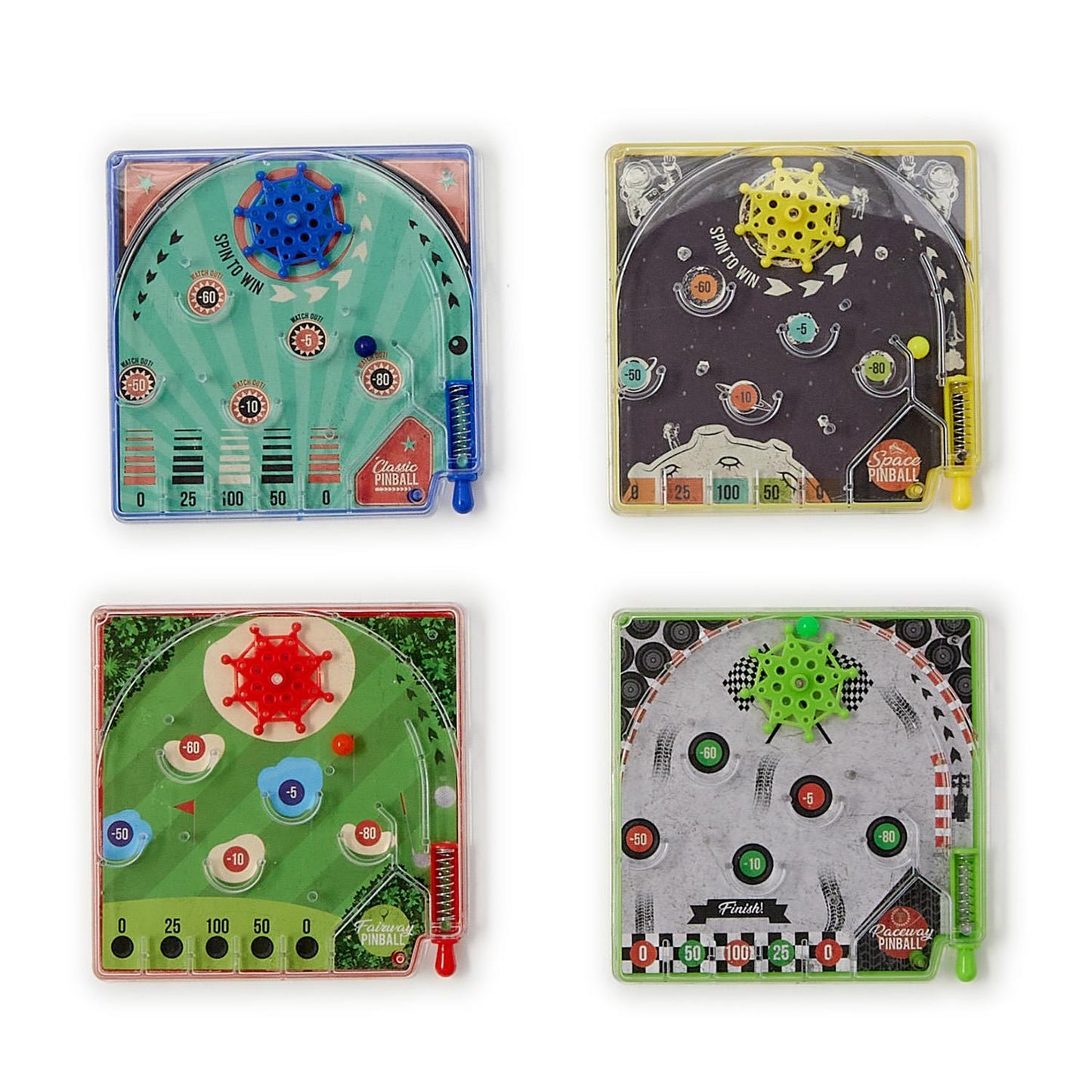 Set of 4 Pinball Coasters