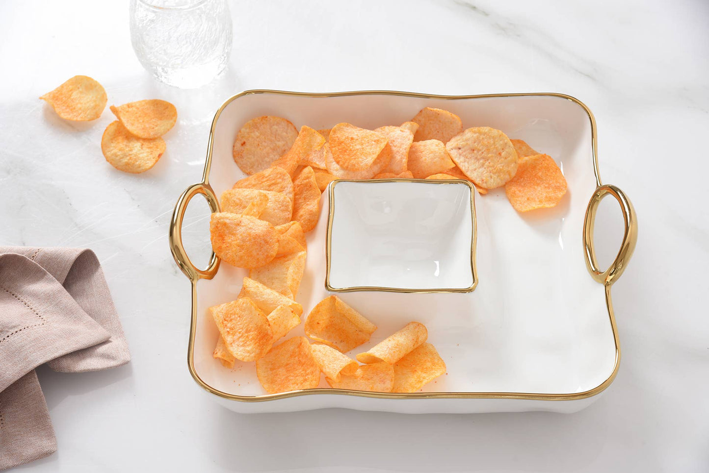 Square Chip & Dip by Pampa Bay