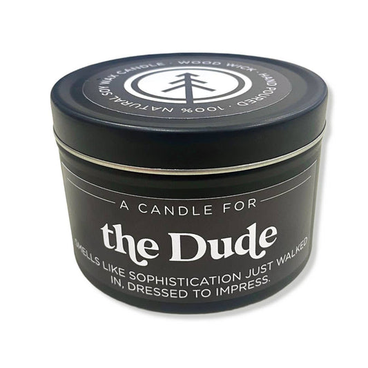 The Dude | Wood Wick Candle