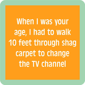 Shag Carpet coaster