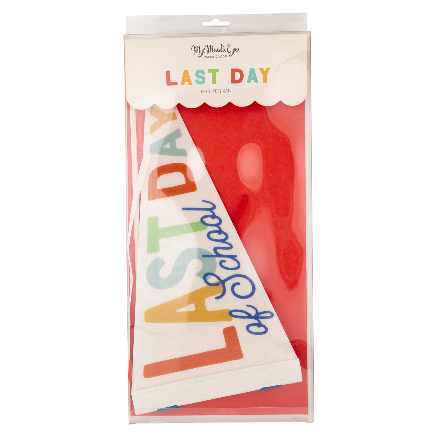 Last Day of School Felt Pennant Banner