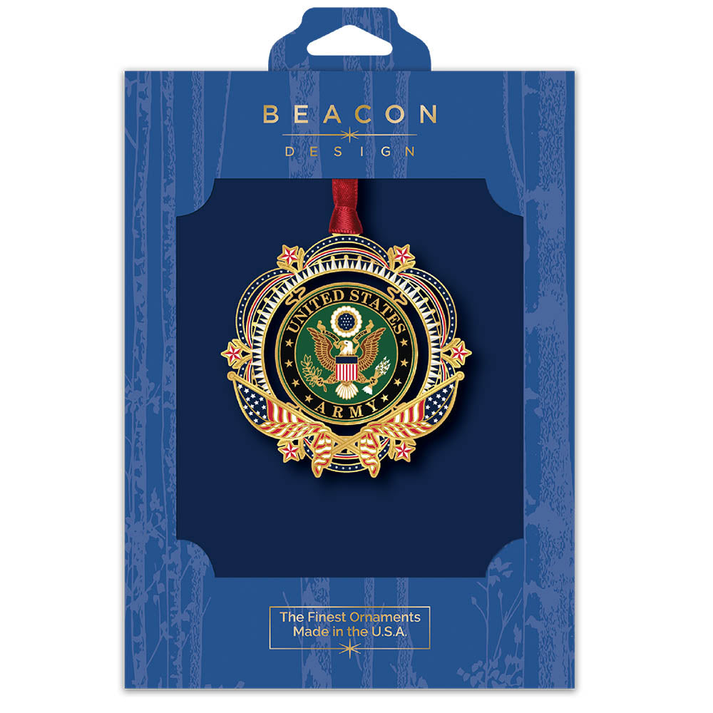 Patriotic U.S. Army Ornament