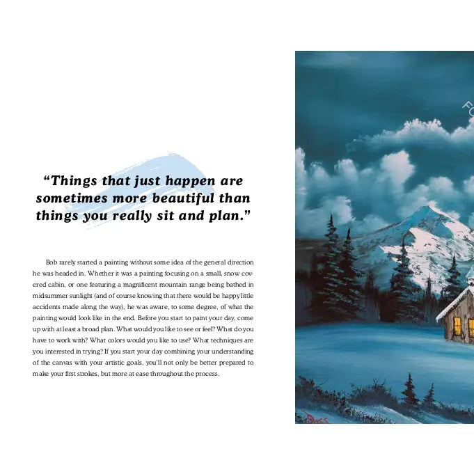 Be A Peaceful Cloud: Life Lessons from Bob Ross