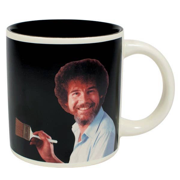 Bob Ross Self Painting Mug