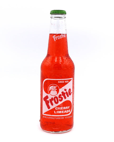 Frostie Cherry Limeade, 12oz Glass Bottle 12ct