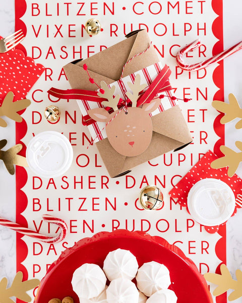 Believe Reindeer Table Runner