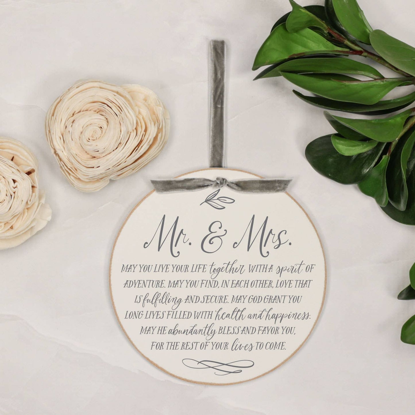 Mr & Mrs Christmas Ornament