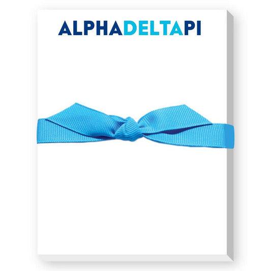 ALPHA DELTA PI mini notepad