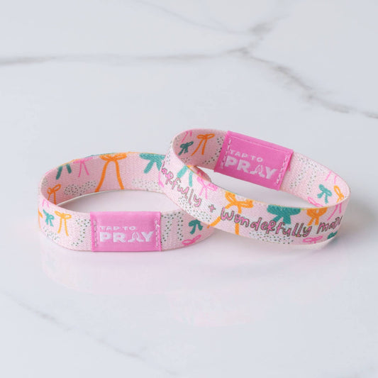 Tap To Pray™ - Kingfolk Series Wristband - Fearfully & Wonderfully Made: X-Small