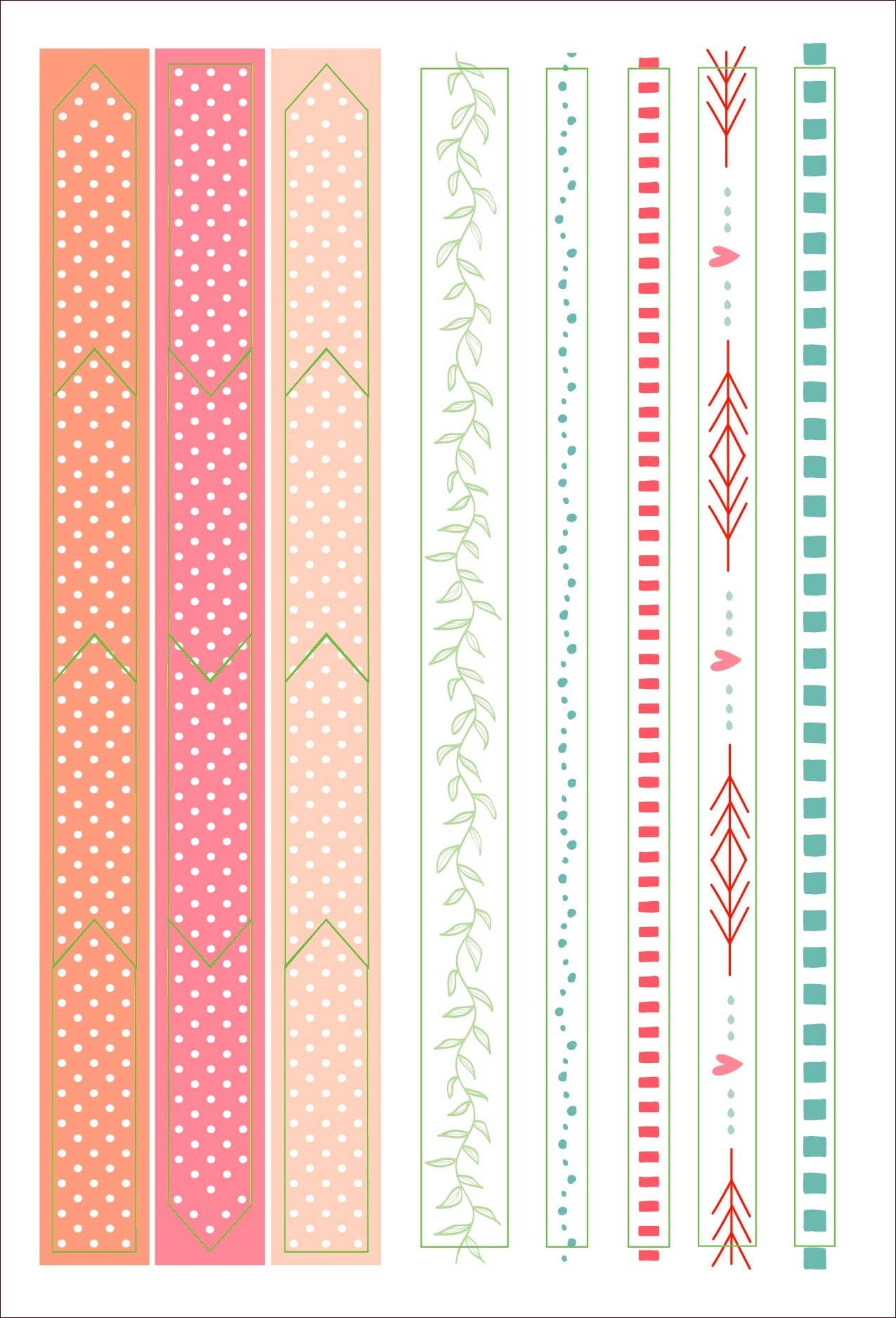 Essentials Dotted Journal Planner Stickers