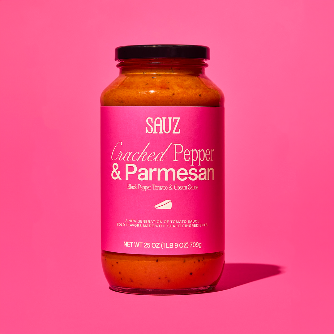 Cracked Pepper & Parmesan 25oz jar