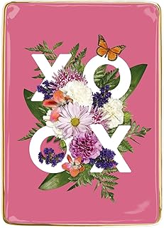 Say It With Flowers XOXO Porcelain Tray