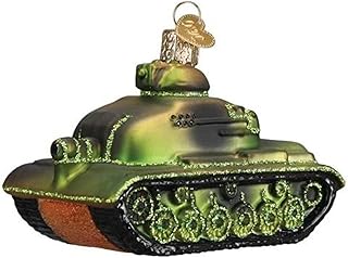 Old World Christmas Ornaments Military Tank