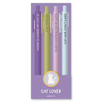 Cat Lover pen set