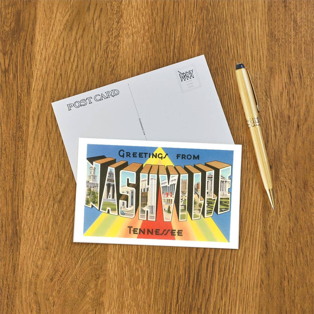 Postcard TN-246 Greetings from Nashville, Tennessee