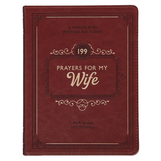 Gift Book 199 Prayers for My Wife Faux Leather
