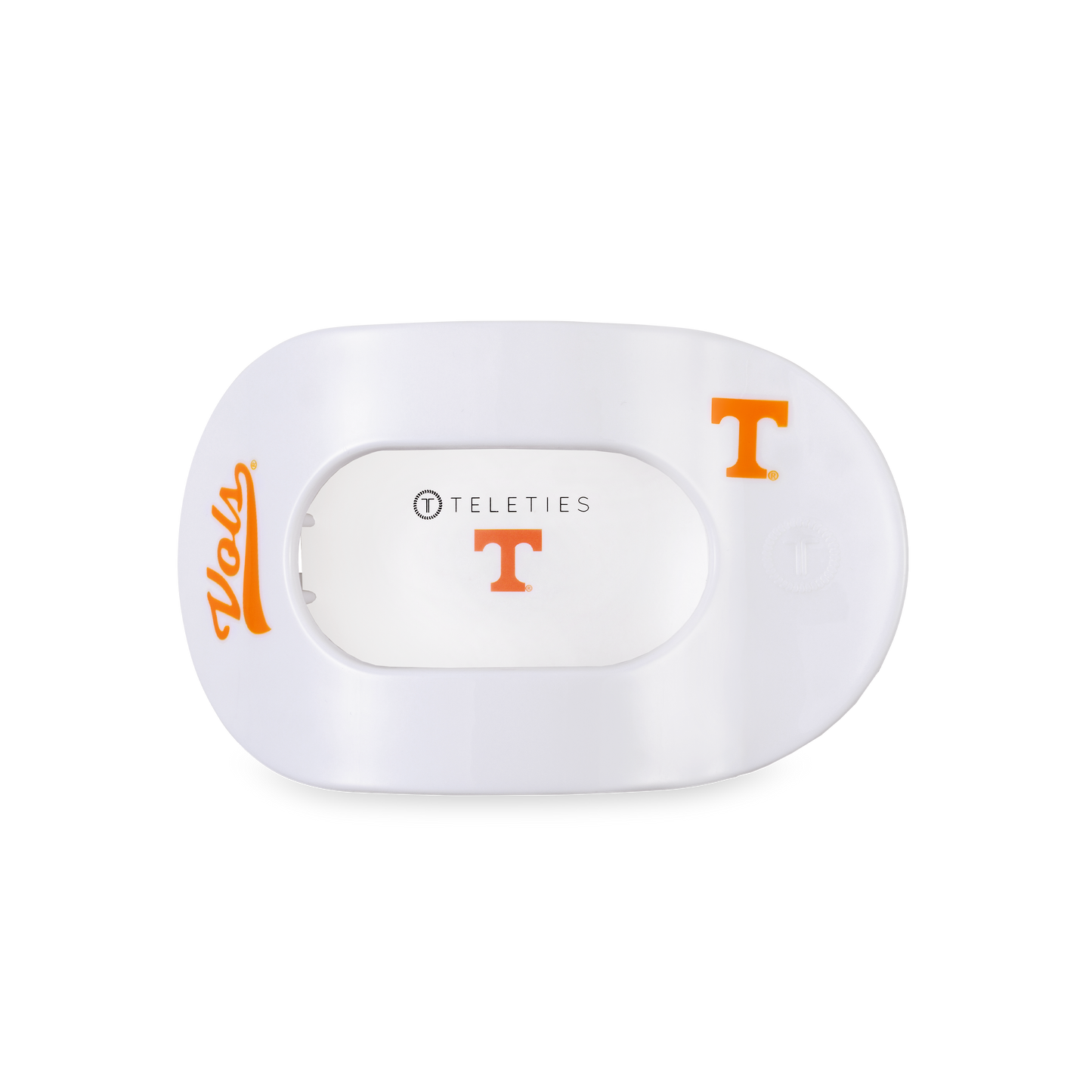 Flat Round Hair Clip | Medium | Go Vols!