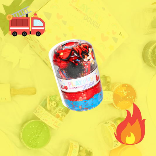 Fire Truck Play Dough