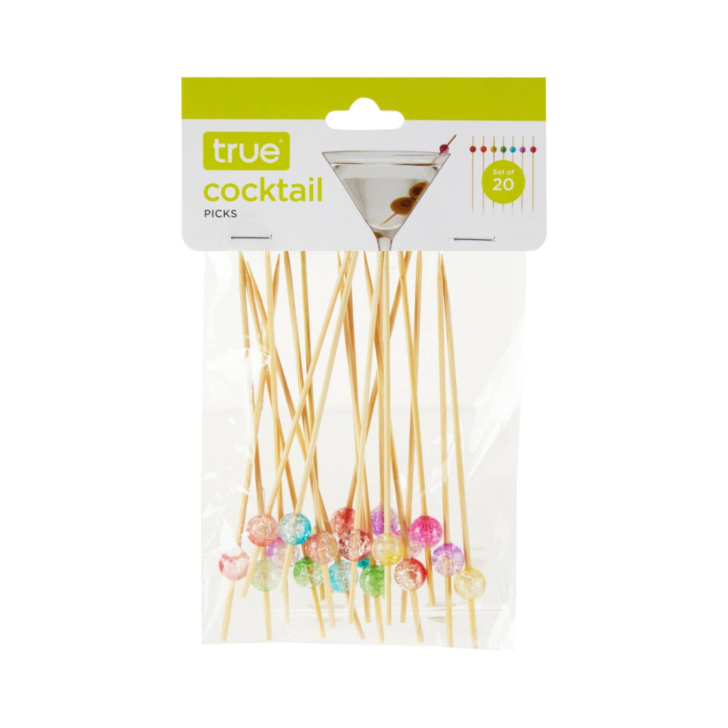 Ball Cocktail Picks - Set of 20
