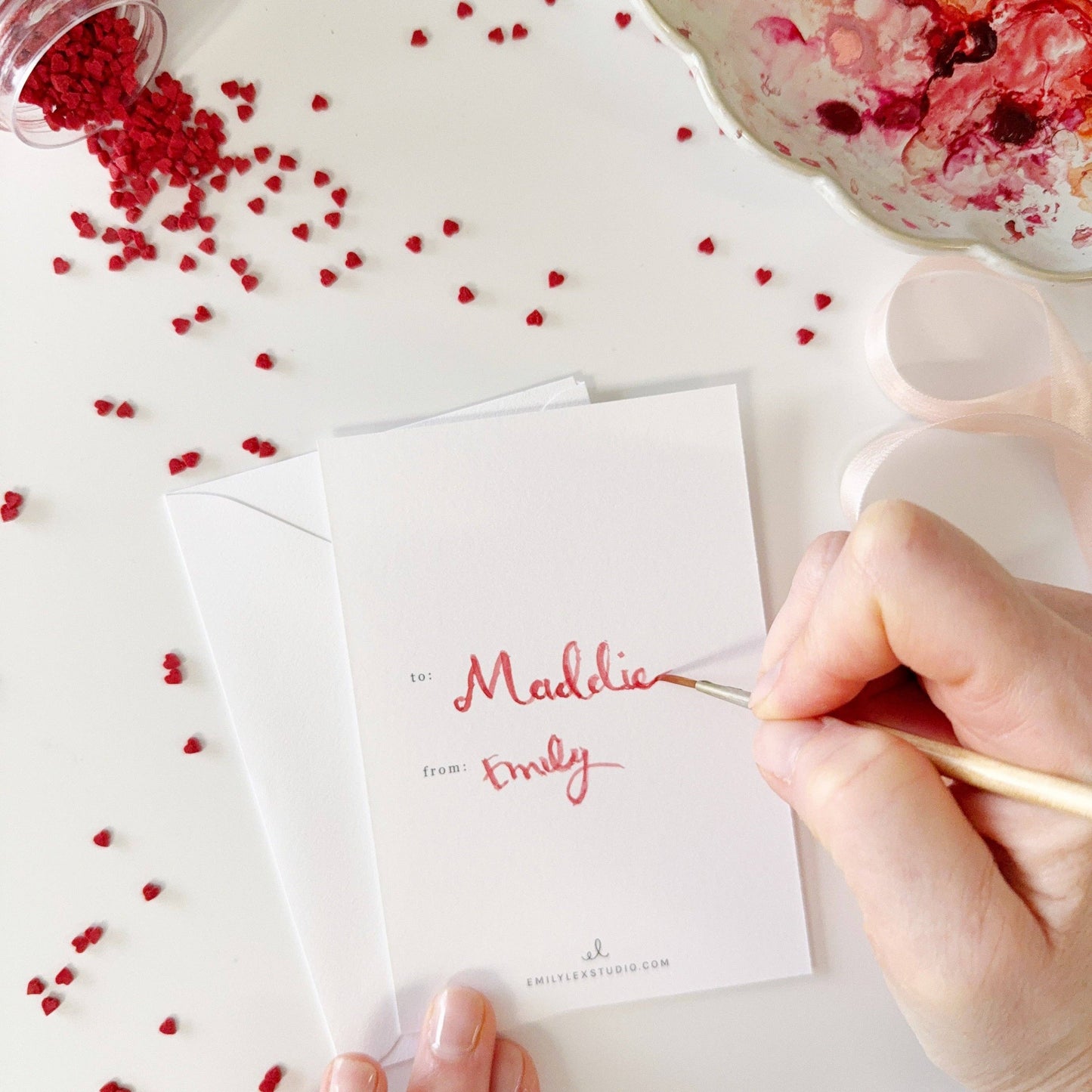 Sweet Treats Paintable Valentines