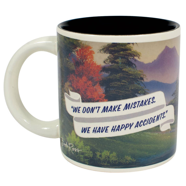 Bob Ross Self Painting Mug