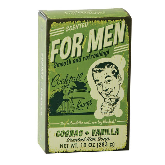 For Men Bar Soap- Cognac & Vanilla 10 oz Bar Soap