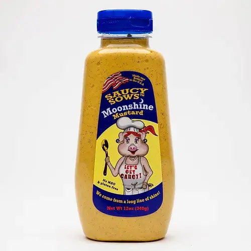 Moonshine Mustard 12oz Bottle