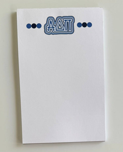 Alpha Delta Pi Sorority Notepad