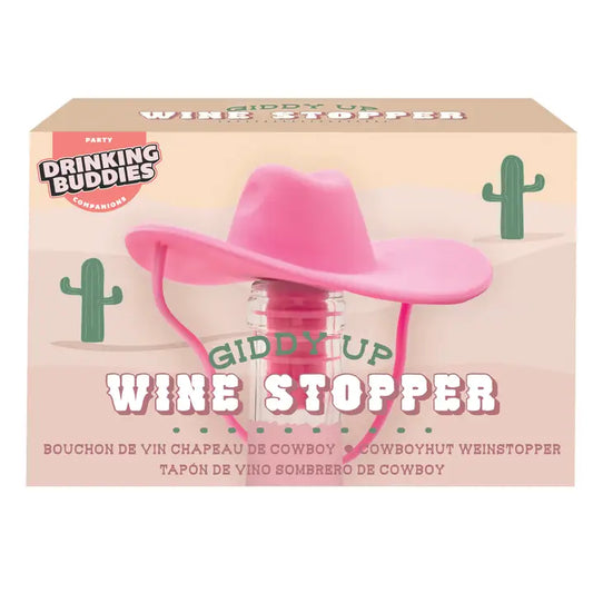 Western Giddy Up Wine Stopper