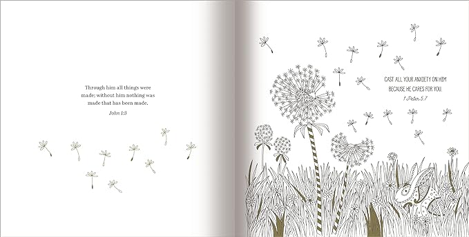 Peace Be With You - Stress Relief and Creativity Coloring Book