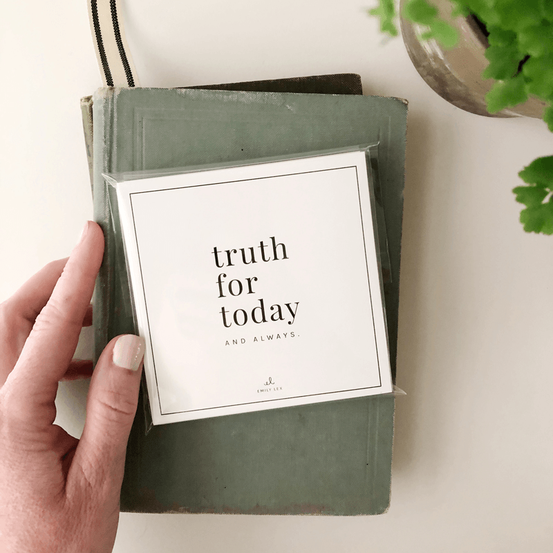 Truth for Today and Always cards