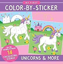 My First Color-by-Sticker Book -- Unicorns & More