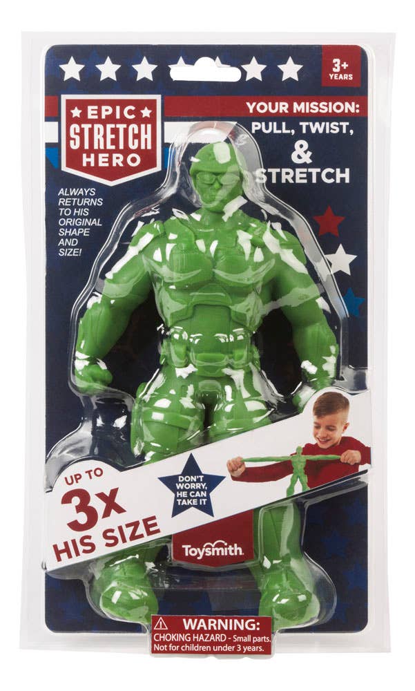 Epic Stretch Hero - 8-1/2 " Tall, Stretches To 24