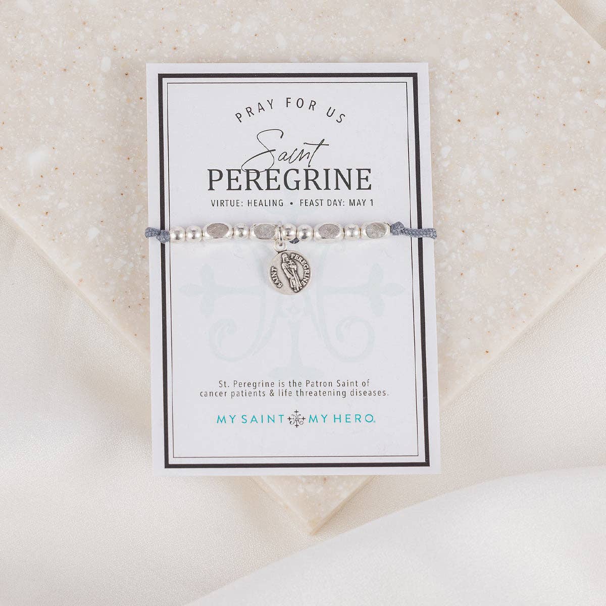 The Little Saint - Saint Peregrine -Silver