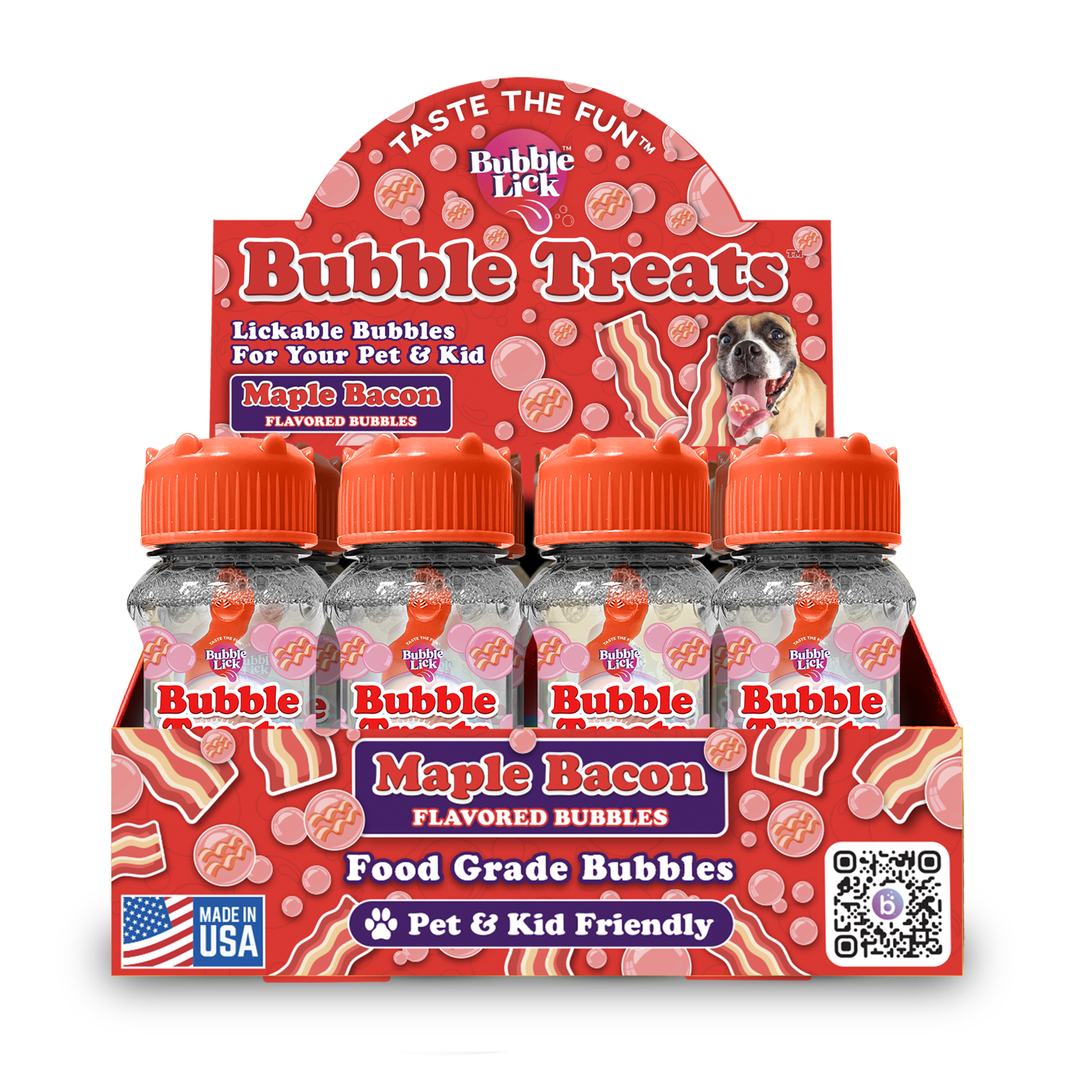 BubbleLick Pets Maple Bacon