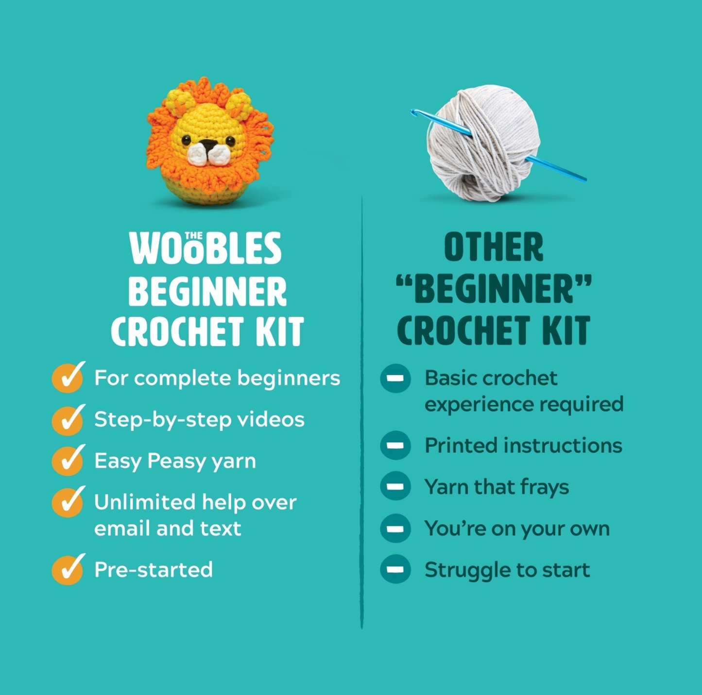 Hello Kitty® Beginner Crochet Kit