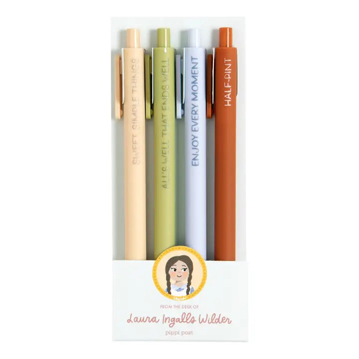 Little House On the Prairie Laura Ingalls Wilder Pen Set