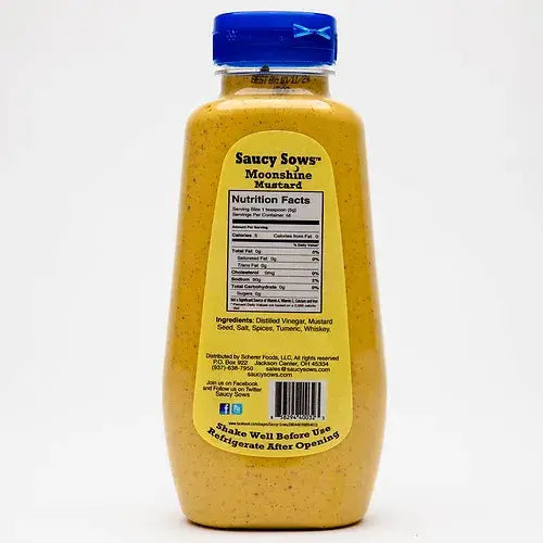 Moonshine Mustard 12oz Bottle