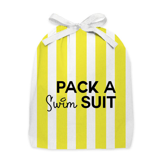 Pack Your Bags - Cabana Stripe - Swim Suit