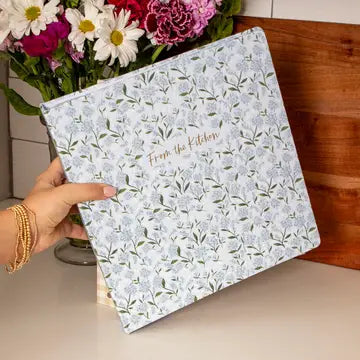 Hydrangeas Large Recipe Binder