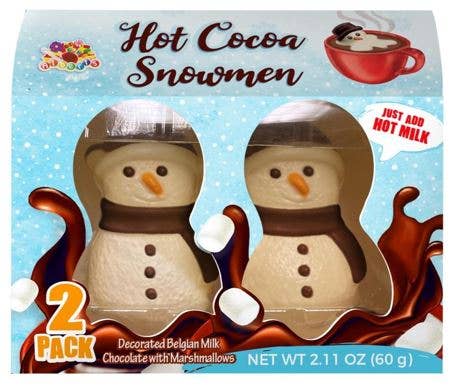 Hot Cocoa Snowman Toppers