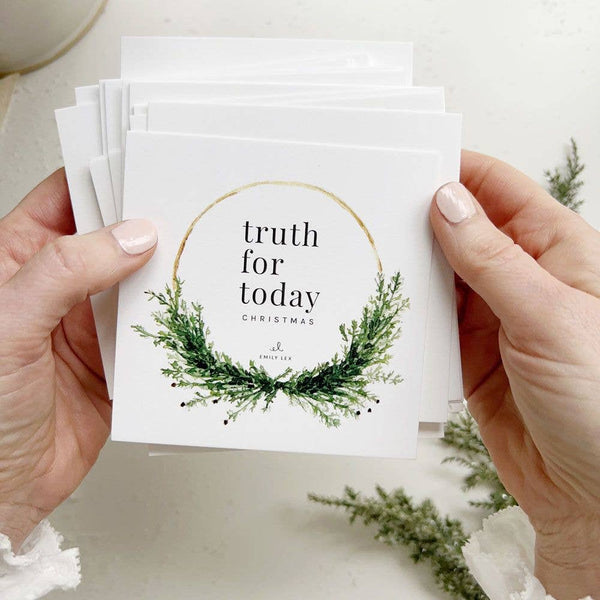 Christmas truth for today cards