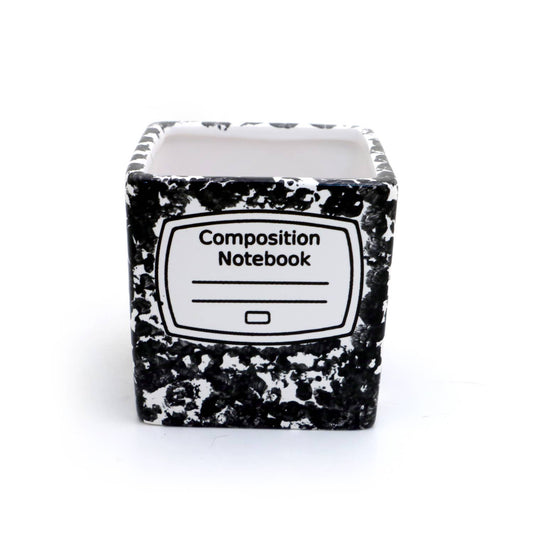Composition notebook Ceramic Container