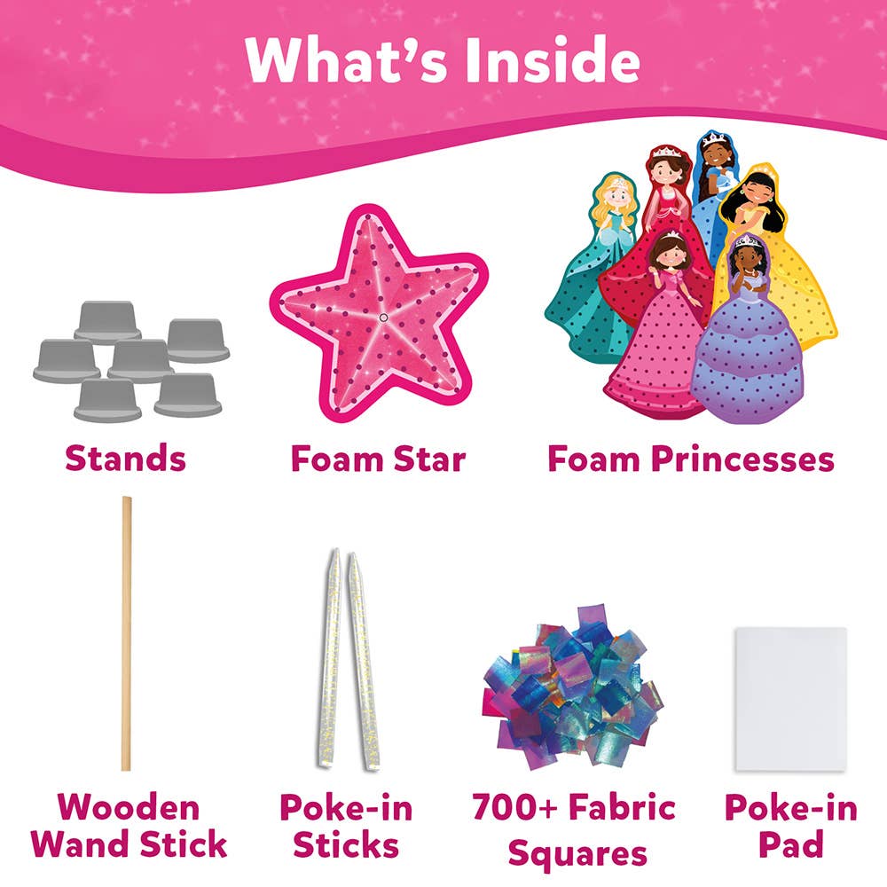 Skillmatics Poke-in Art: Magical Princesses | Mess-Free Art
