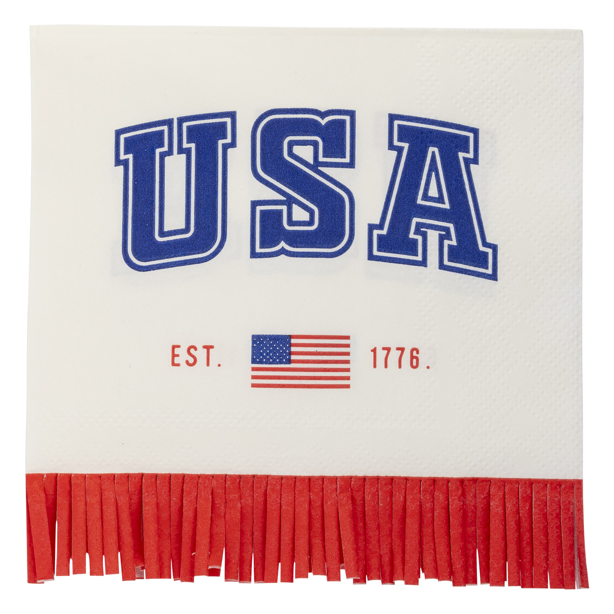 USA Fringe 1776 Paper Cocktail Napkin