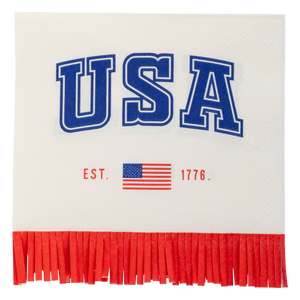 USA Fringe 1776 Paper Cocktail Napkin